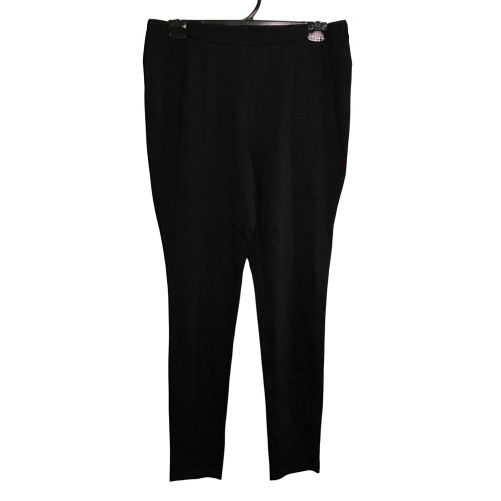 NWT Grace Elements Women’s Black Leggings Stretch Casual Formal Party Sz Large